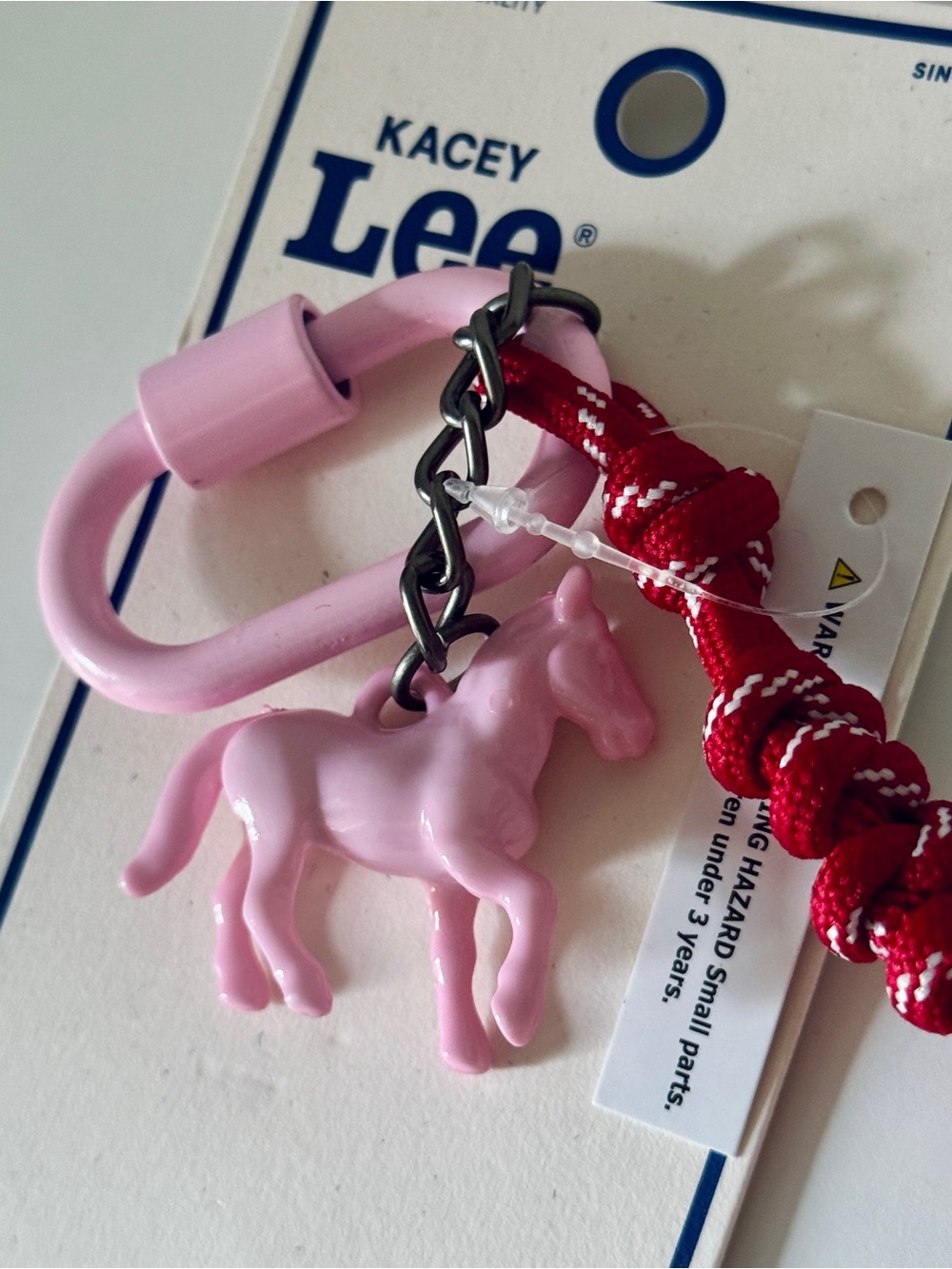 Kacey Musgraves x Lee Horse Bungee Bag Charm NWT